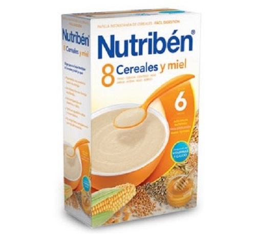 Nutriben 8 cereales y miel (600 g)