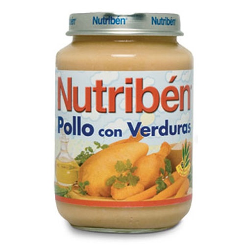 Nutriben pollo con verduras (potito junior 200 g)