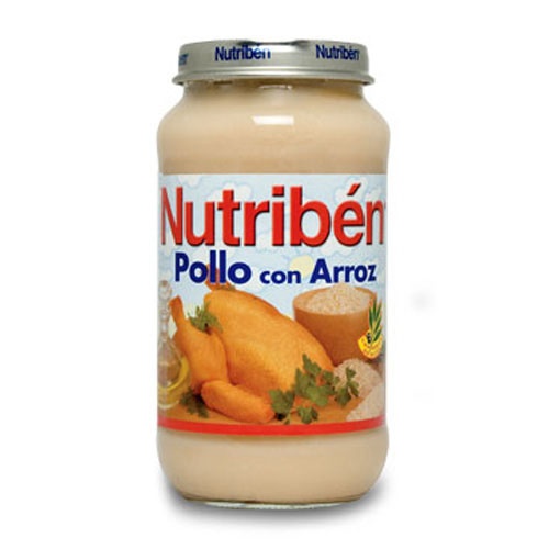 Nutriben pollo con arroz (potito grandote 250 g)