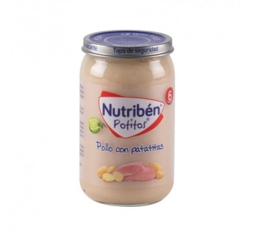 Nutriben pollo con patatitas (1 potito 235 g)