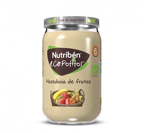 Nutriben ecopotitos macedonia de frutas (1 envase 235 g)