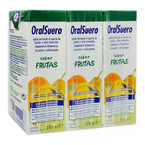 Oralsuero (frutas 200 ml 3 bricks)