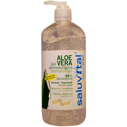 Saluvital gel dermatologico aloe vera (500 ml)