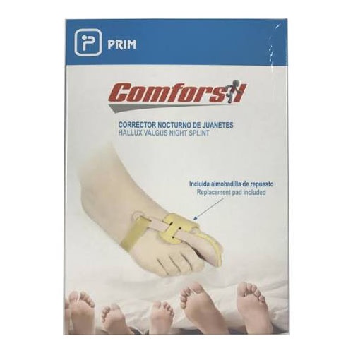 Corrector juanetes nocturno - comforsil (izdo 1 u)