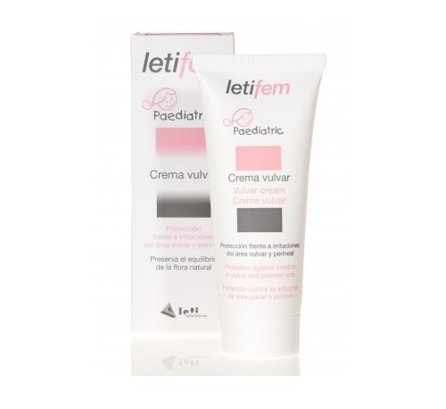 Letifem paediatric crema vulvar (30 ml)