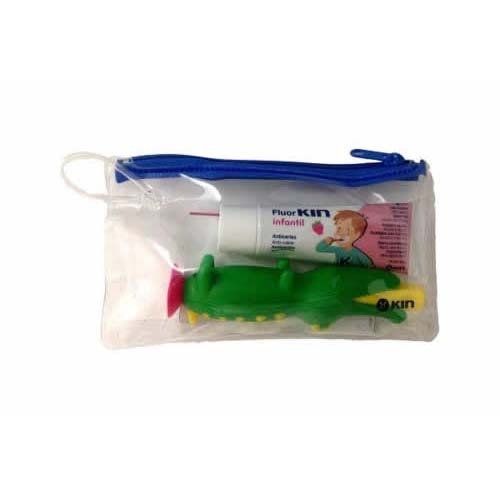 Cepillo dental infantil + pasta dental - kin (pack infantil)