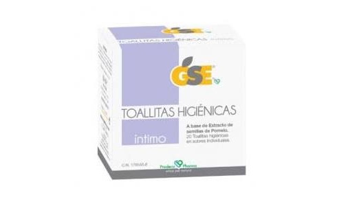 Gse intimo toallitas higienicas (50 ml (20 toallitas))