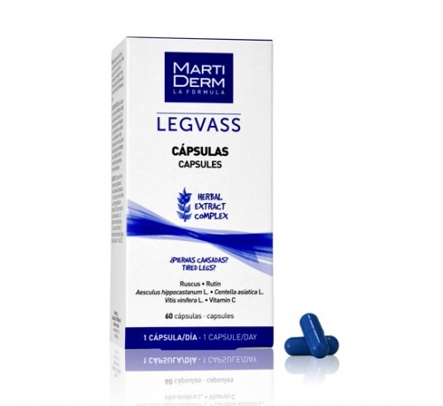 Martiderm legvass oral (60 capsulas)