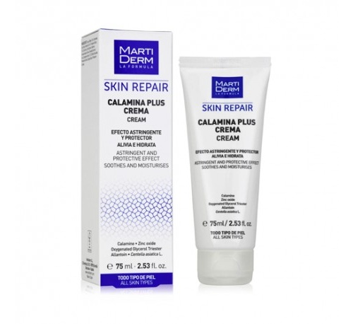 Martiderm calamina plus crema (1 envase 75 ml)