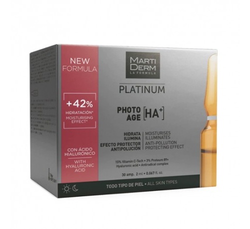 Martiderm photo age ha+ (2 ml 30 ampollas)