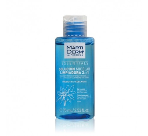 Martiderm solucion micelar limpiadora 3 en 1 (75 ml)