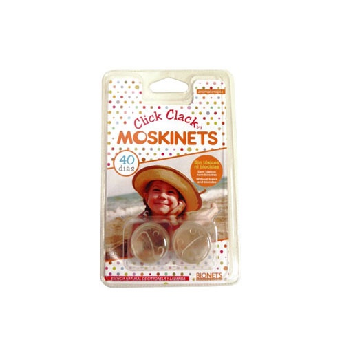 Moskinets click clack pulsera (recambio 3 pastillas)