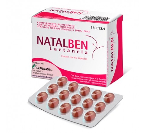 Natalben lactancia (60 capsulas)