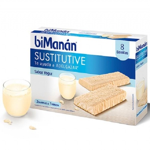 Bimanan barrita yogur (40 g 8 barritas)