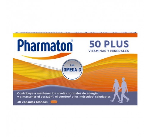 Pharmaton 50 plus (30 capsulas)