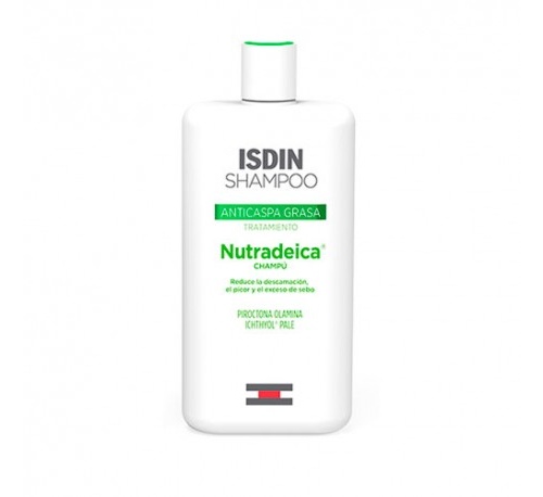 Isdin shampoo anticaspa nutradeica grasa (200 ml)