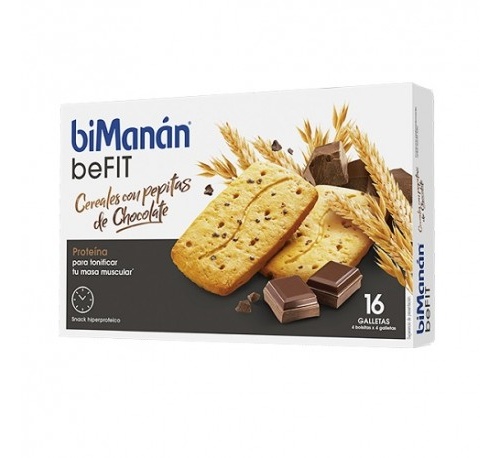 Bimanan pro galletas cereales con chocolate (200 g)