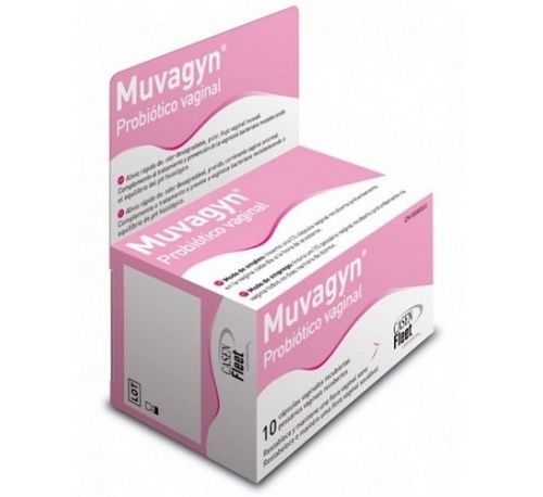 Muvagyn probiotico capsula vaginal (10 capsulas vaginales)