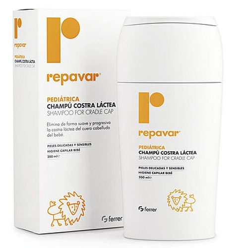 Repavar pediatrica champu costra lactea (200 ml)