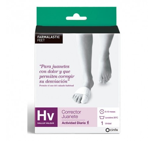 Corrector juanete actividad - farmalastic feet (t- peq)