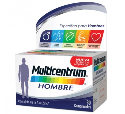 Multicentrum hombre (30 comprimidos)