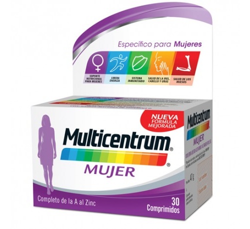 Multicentrum mujer (30 comprimidos)