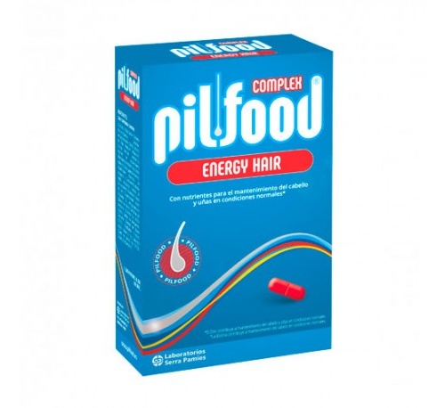 Pilfood complex energy hair (120 comprimidos)