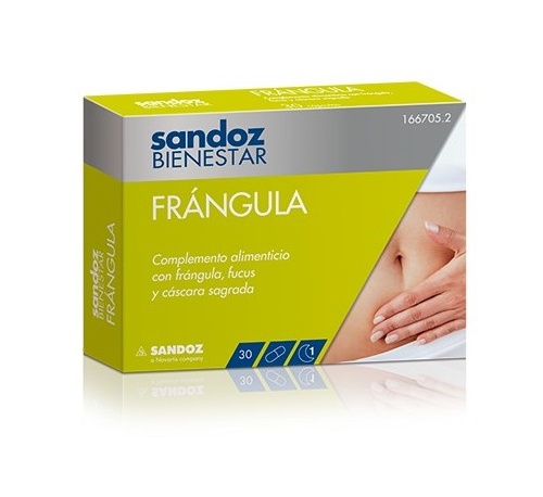 Sandoz bienestar frangula (30 capsulas)