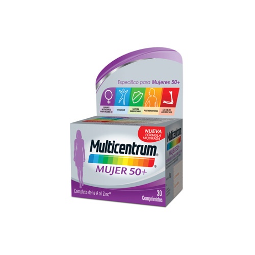 Multicentrum mujer 50+ (30 comprimidos)