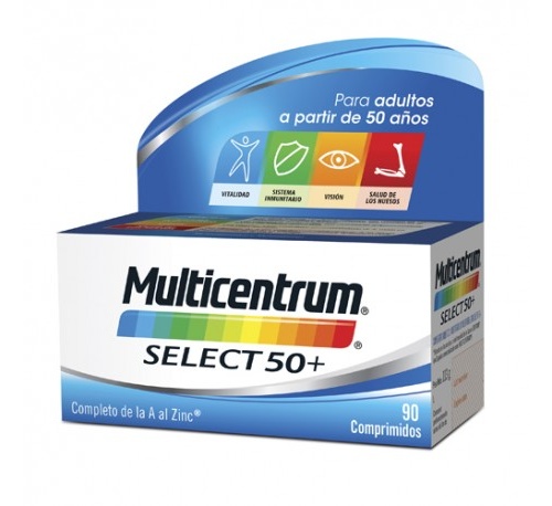 Multicentrum select 50+ (90 comprimidos)