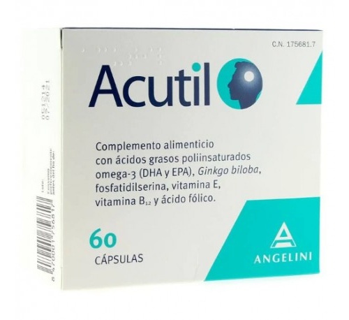 Acutil (60 capsulas)