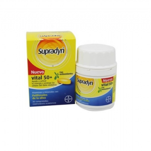 Supradyn activo 50+ (30 comprimidos)