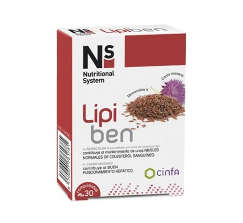 Ns lipiben (30 comprimidos)