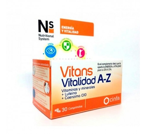 Vitans vitalidad a-z (30 comprimidos)