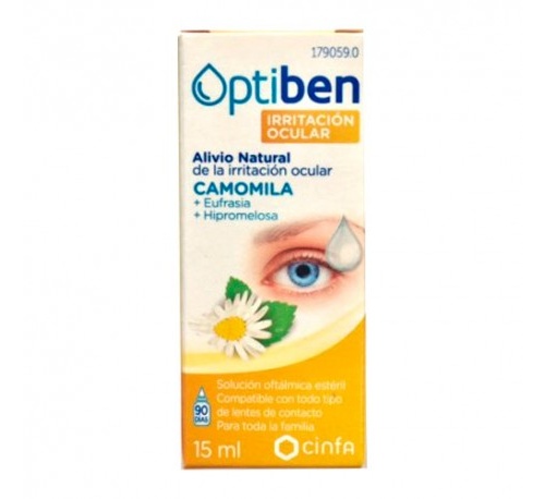 Optiben ojos irritados (frasco 15 ml)