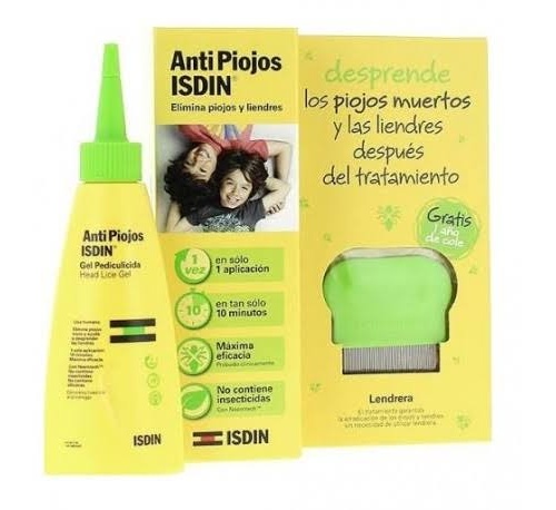 Antipiojos pack gel pediculicida con lendrera - pediculicida