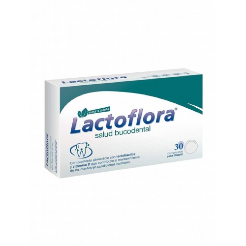 Lactoflora salud bucodental (30 comprimidos sabor menta)