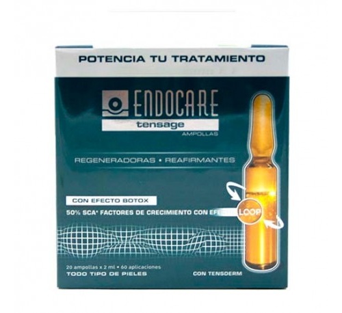 Endocare tensage ampollas (20 ampollas 2 ml)