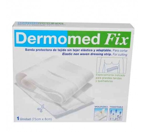 Dermomed fix - aposito autoadhesivo (banda 75 cm x 8 cm)