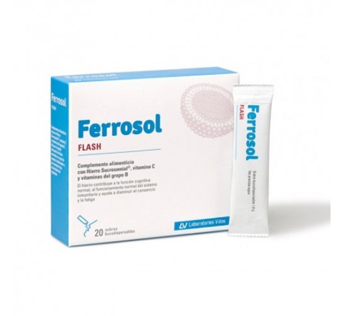 Ferrosol flash (20 sobres bucodispersables)