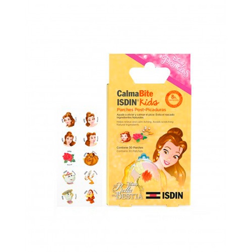 Calmabite isdin kids parches post-picaduras - la bella y la bestia (30 parches)