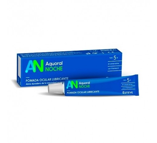 Aquoral noche - pomada ocular lubricante esteril (5 g)