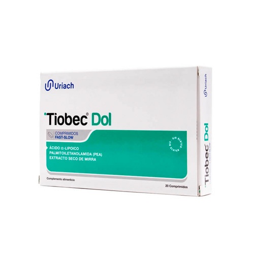 Tiobec dol (20 comprimidos)