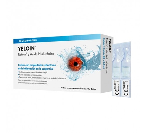 Yeloin colirio monodosis (0,5 ml 30 u)