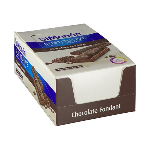 Bimanan barrita chocolate negro fondant (40 g  24 barritas)