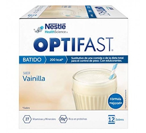 Optifast batido (53 g 12 sobres vainilla)