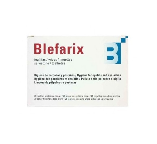 Blefarix toallitas (2.5 ml 20 unidosis)