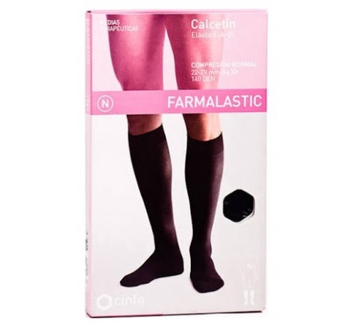 Calcetin - farmalastic (negro t- gde)