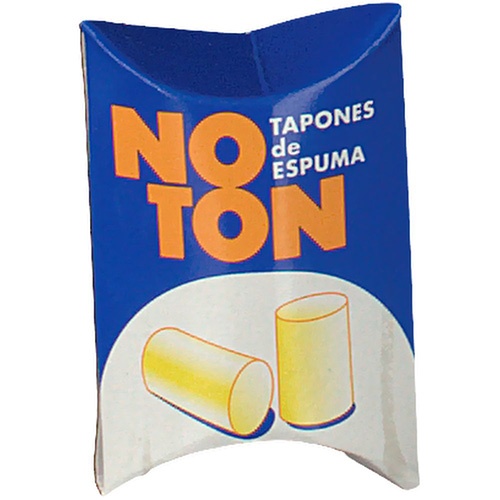 Tapones oidos gomaespuma - noton (2 u)