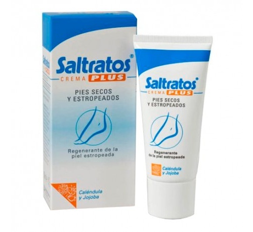 Saltratos plus crema pies muy secos estropeados (100 ml)